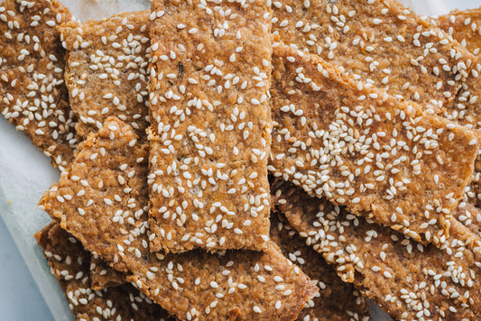 Sesame Seed Crackers